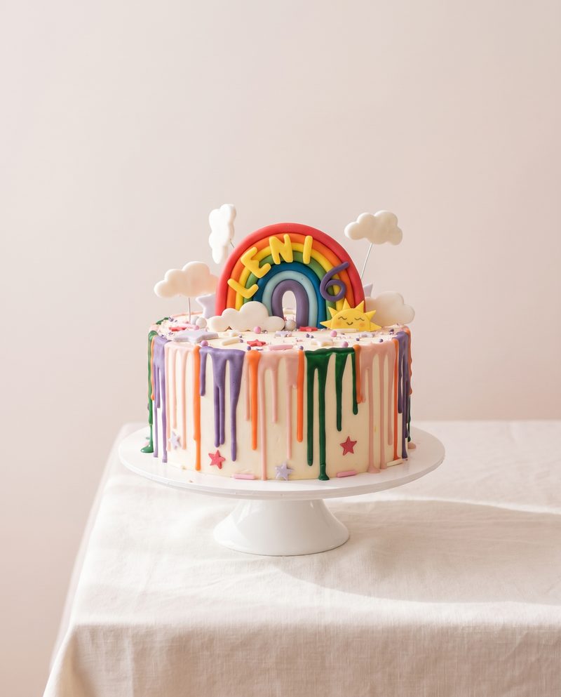 Regenbogen-Drip