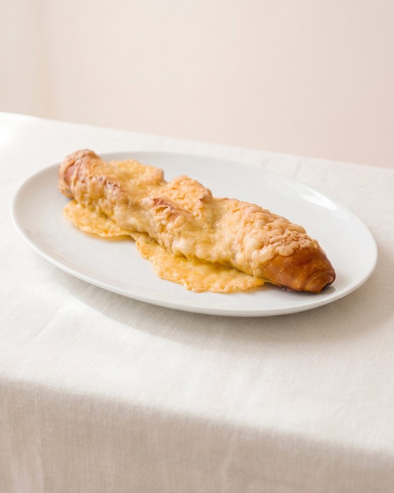 Laugenstange mit Käse