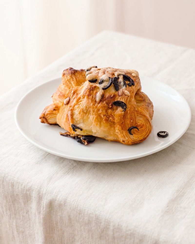 Feta-Oliven Croissant