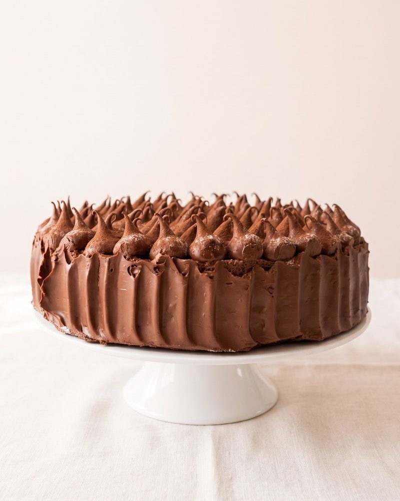 Trüffelcreme Schokolade mit Amarenakirschen