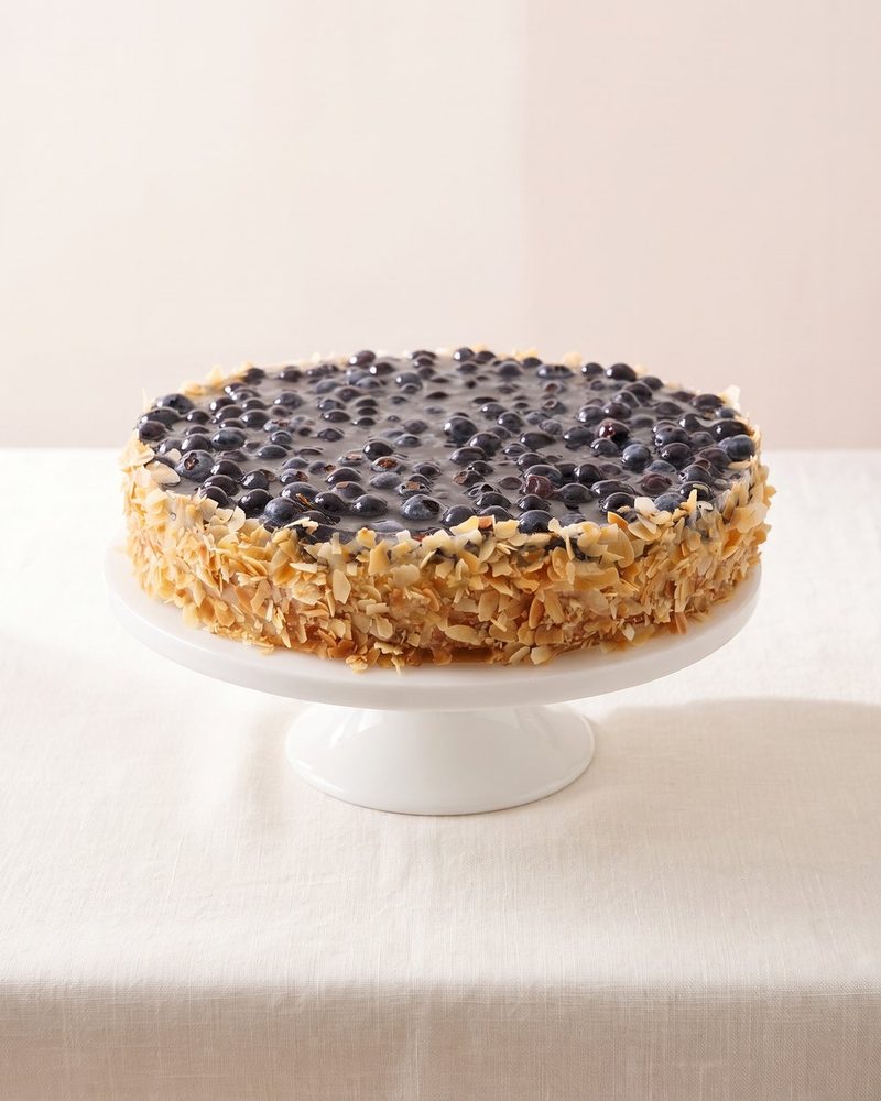 Deutscher Blaubeerkuchen