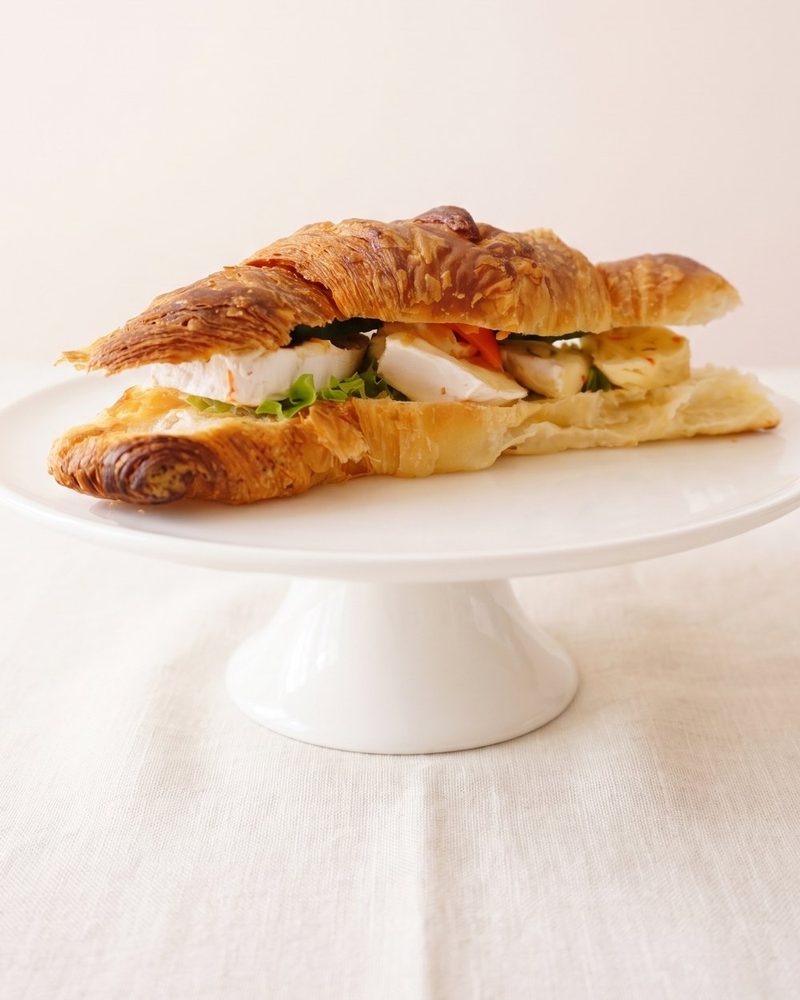Belegtes Mini Croissant - Camembert