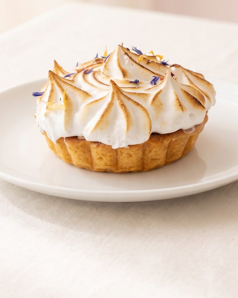 Zitronen Baiser Tartelette